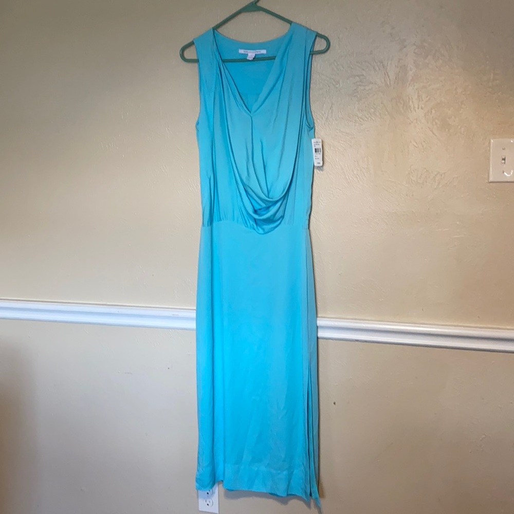 Diane Von Furstenberg Isle Aqua Dress DVF